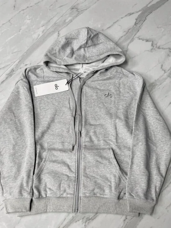 Gray ALO Full-Zip Set BRAND NEW - Picture 2 of 6